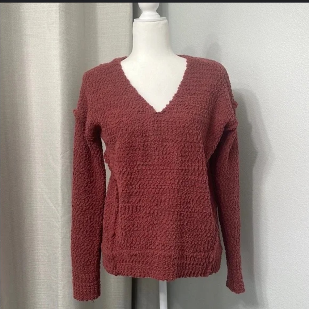 Pink Rose brand mauve knit sweater